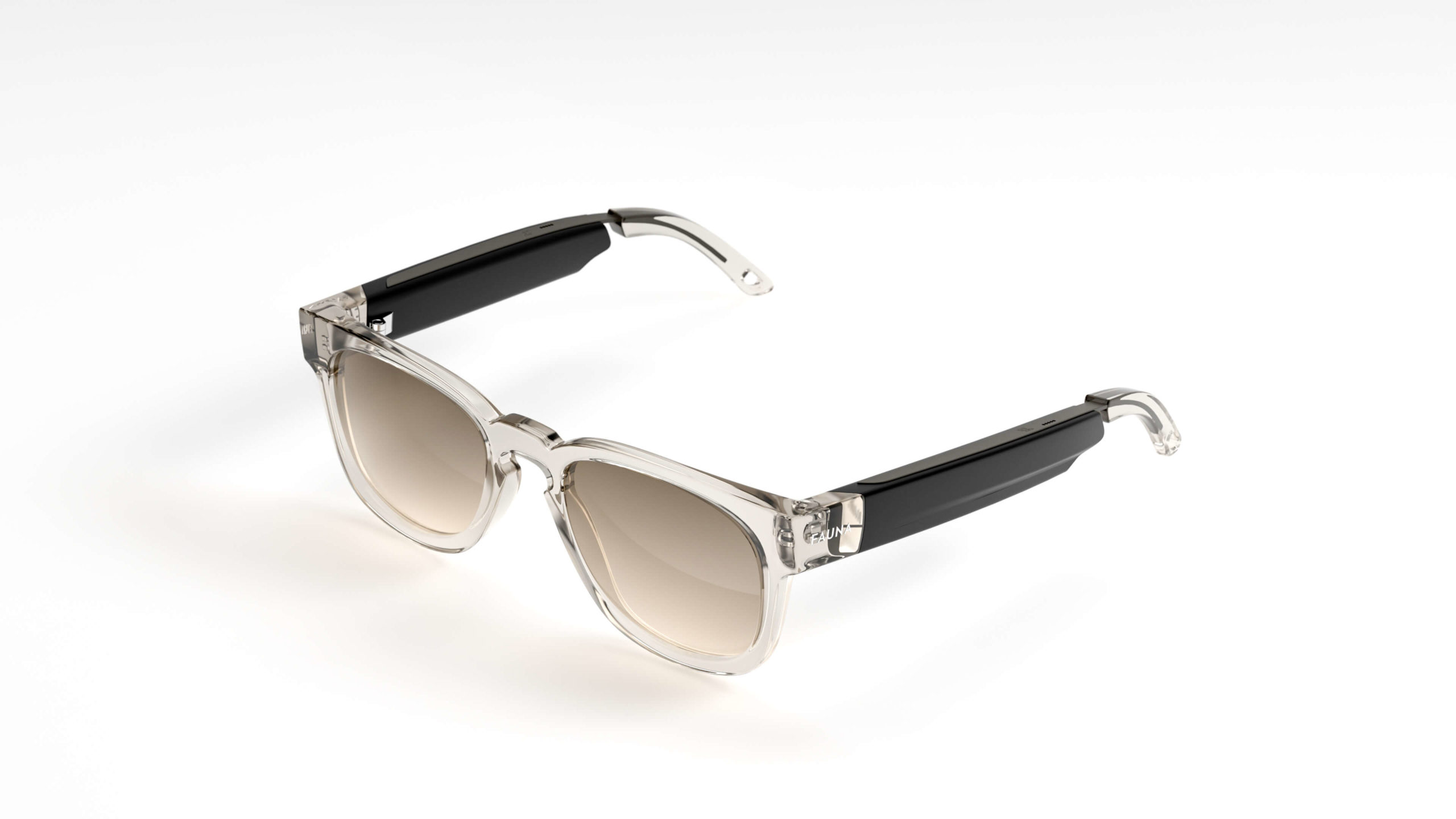 Fauna Spiro Crystal Brown music sunglasses