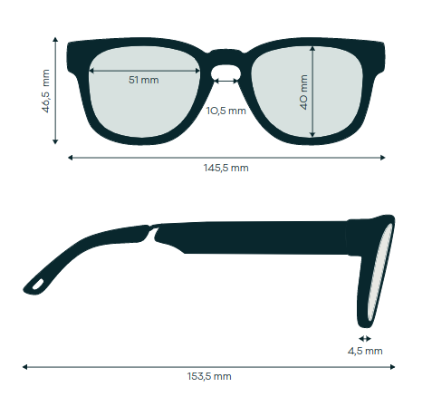 Spiro Transparent Brown - Fauna - Designer Audio Bluetooth Glasses